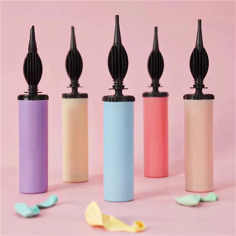 Balloon Pump Hand - 1/3 Pcs 무작위 마카롱 풍선 펌프
