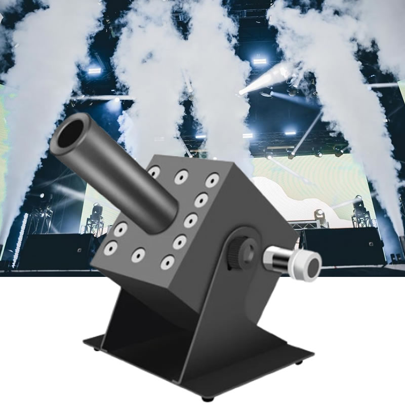 Confetti Cannon Tube - 화려한 RGB 3in1 LED CO2 제트