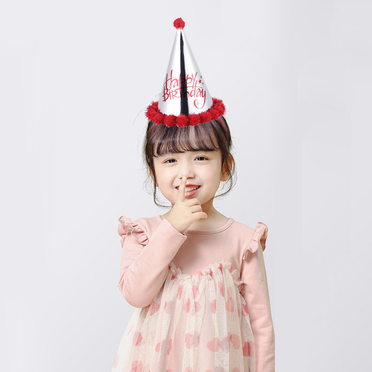 5개입 레이저 페이퍼 생일 모자 폼폰 콘 모양 파티 모 - Party Hat Cone 리뷰 및 가격