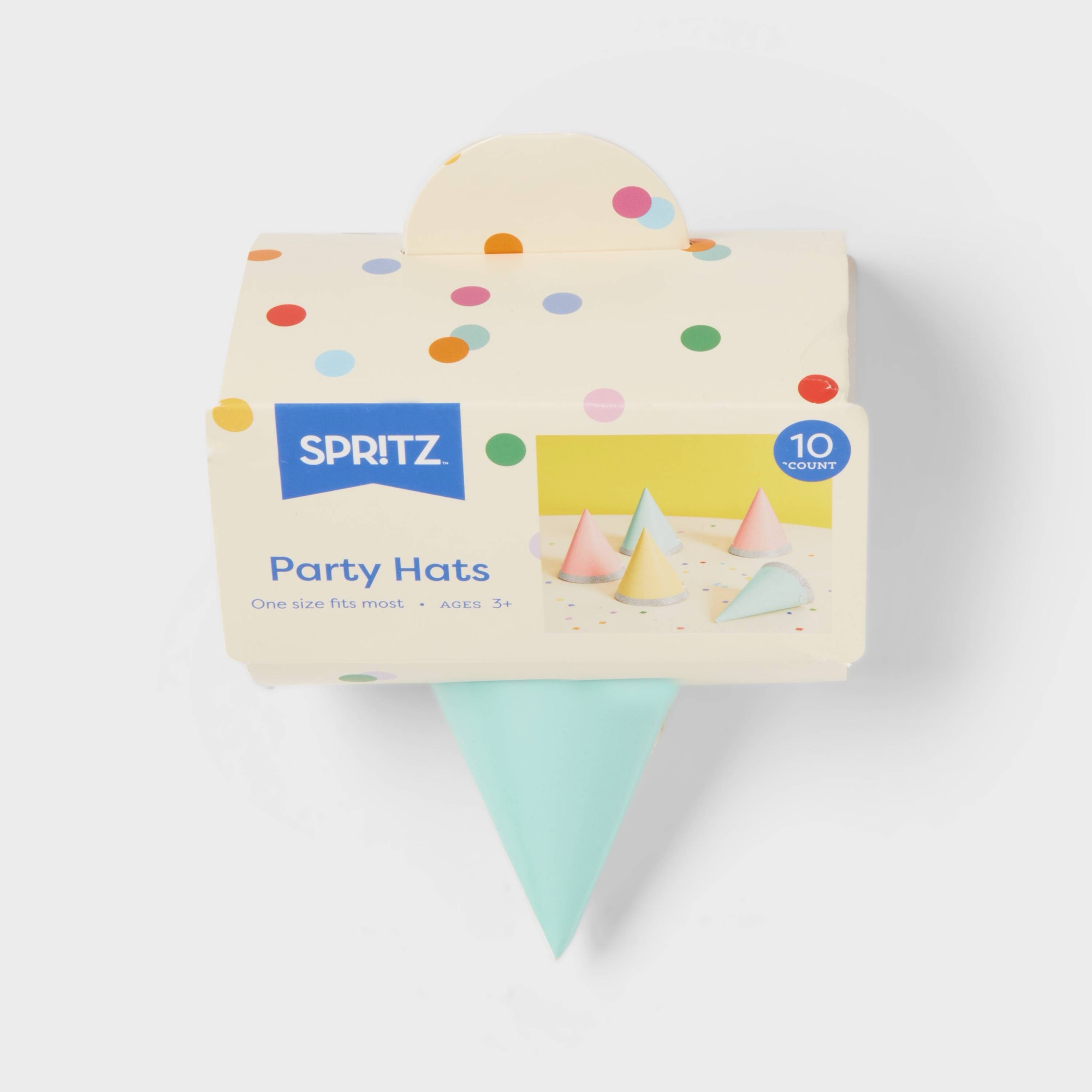 10개입 4인치 미니 글리터 파티 모자 파스텔 콘 모자 - Party Hat Cone 리뷰 및 가격