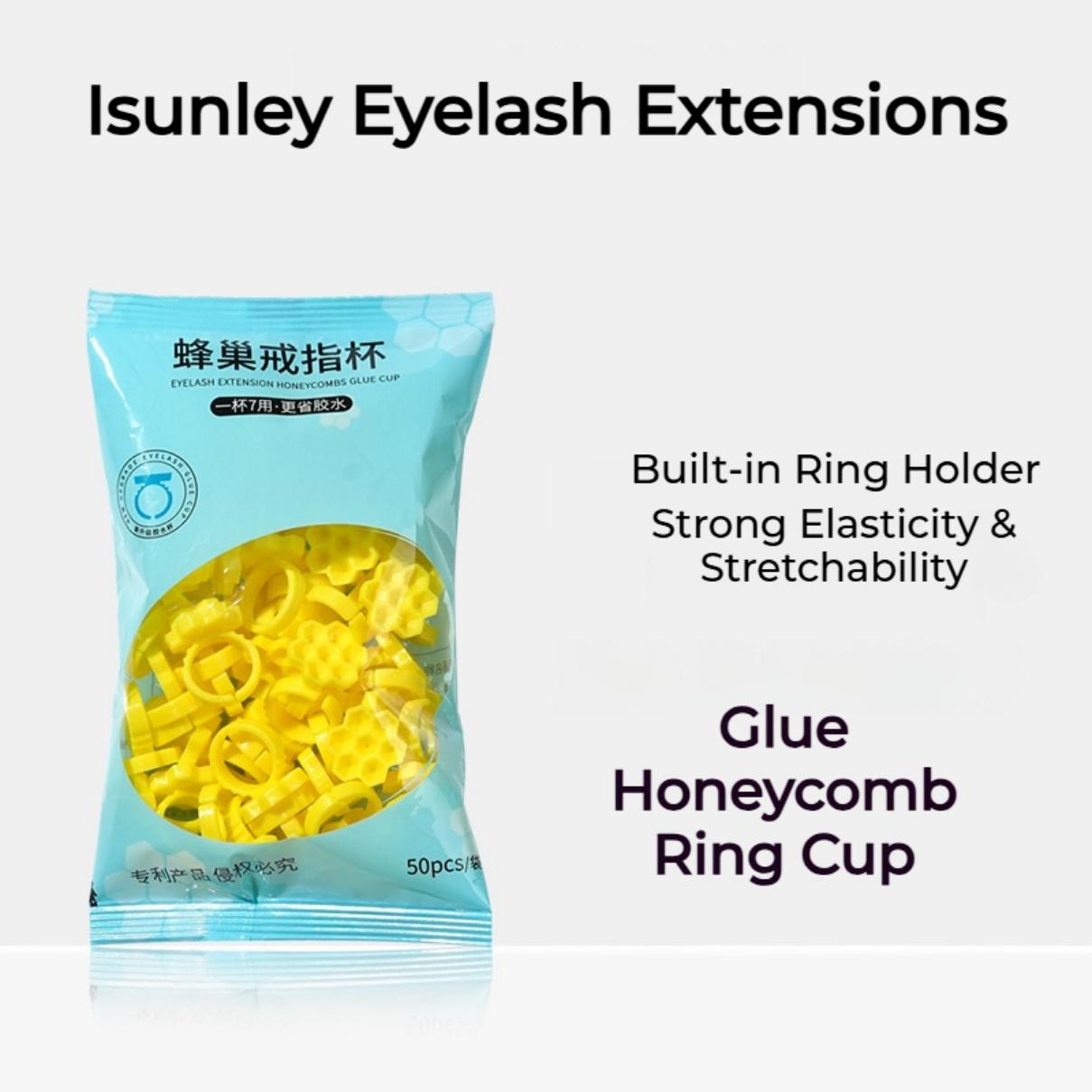 50개입 속눈썹 연장용 글루 홀더 링컵, 허니콤 모양  - Plastic Cup 50Pcs 리뷰 및 가격